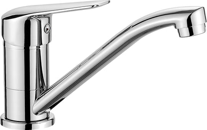 Washbasin tap, with swivel spout