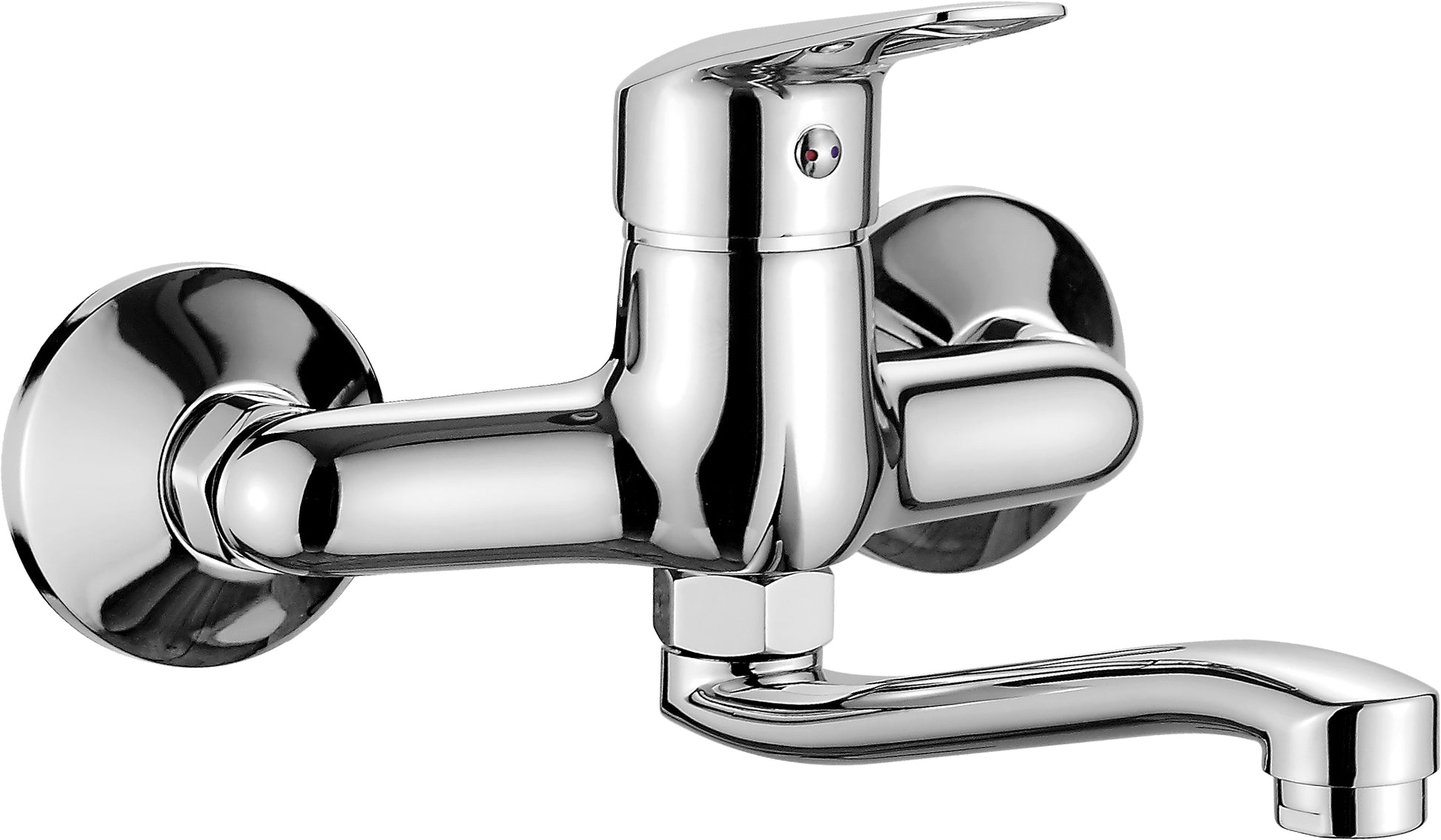Washbasin tap, wall-mounted