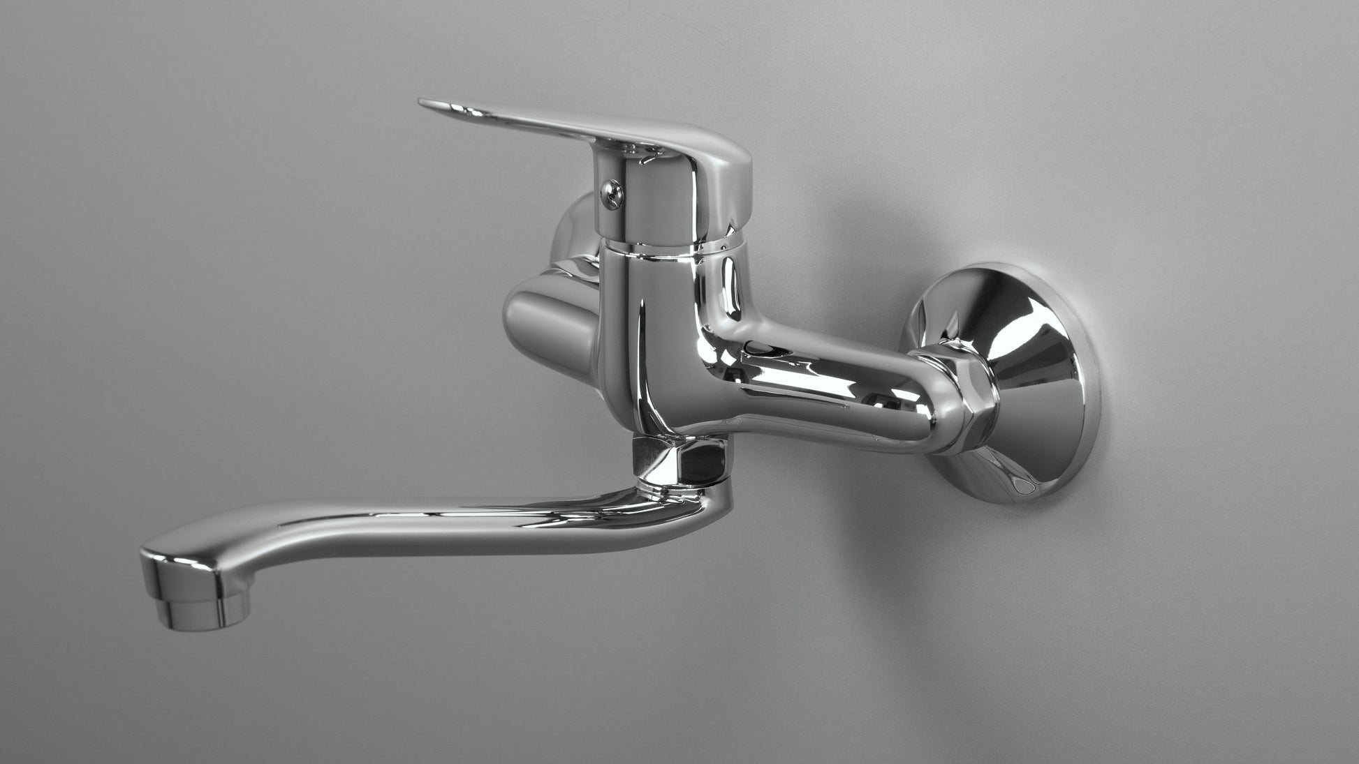 Washbasin tap, wall-mounted