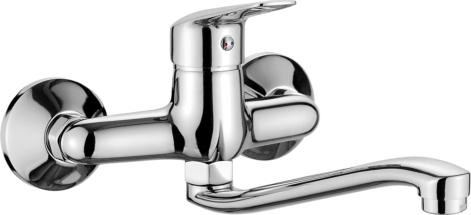 Kitchen tap, wall-mounted