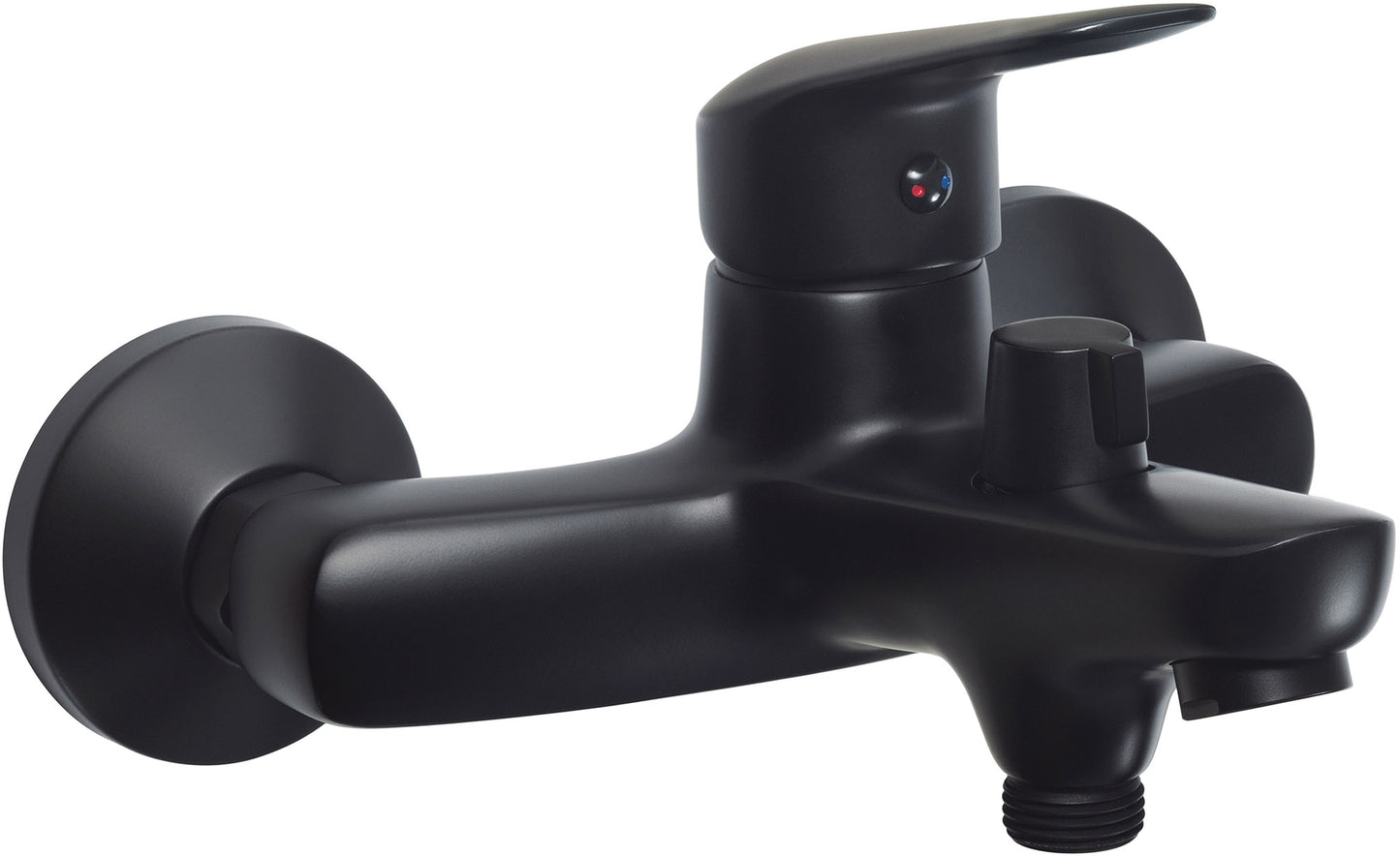 Bath mixer, wall-mounted