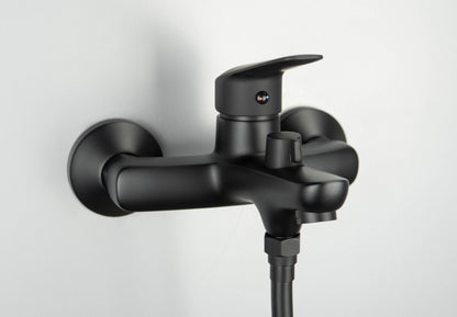 Bath mixer, wall-mounted