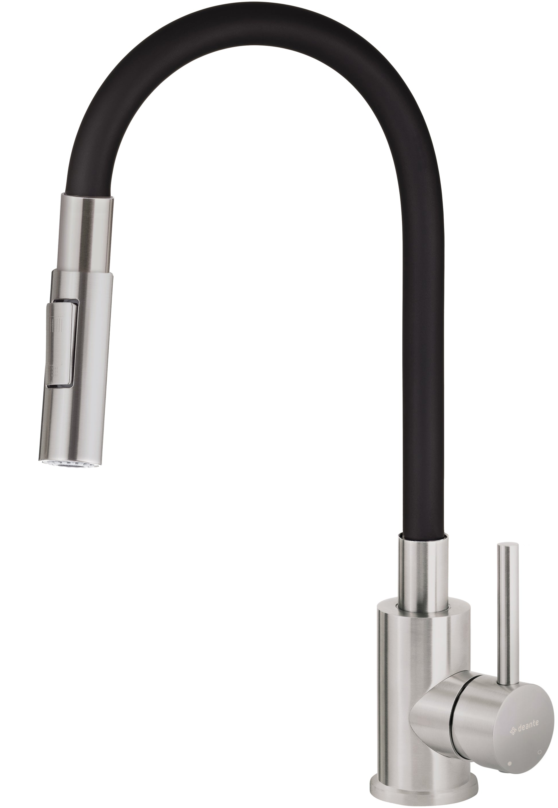 Kitchen tap, with bendable spout - 2 stream types