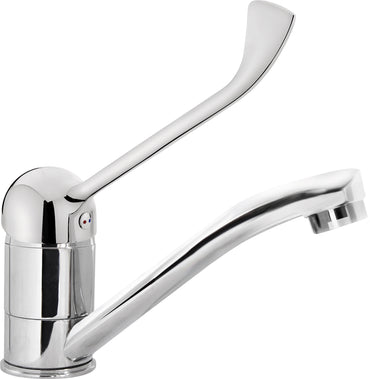 Washbasin tap, with Clinic lever