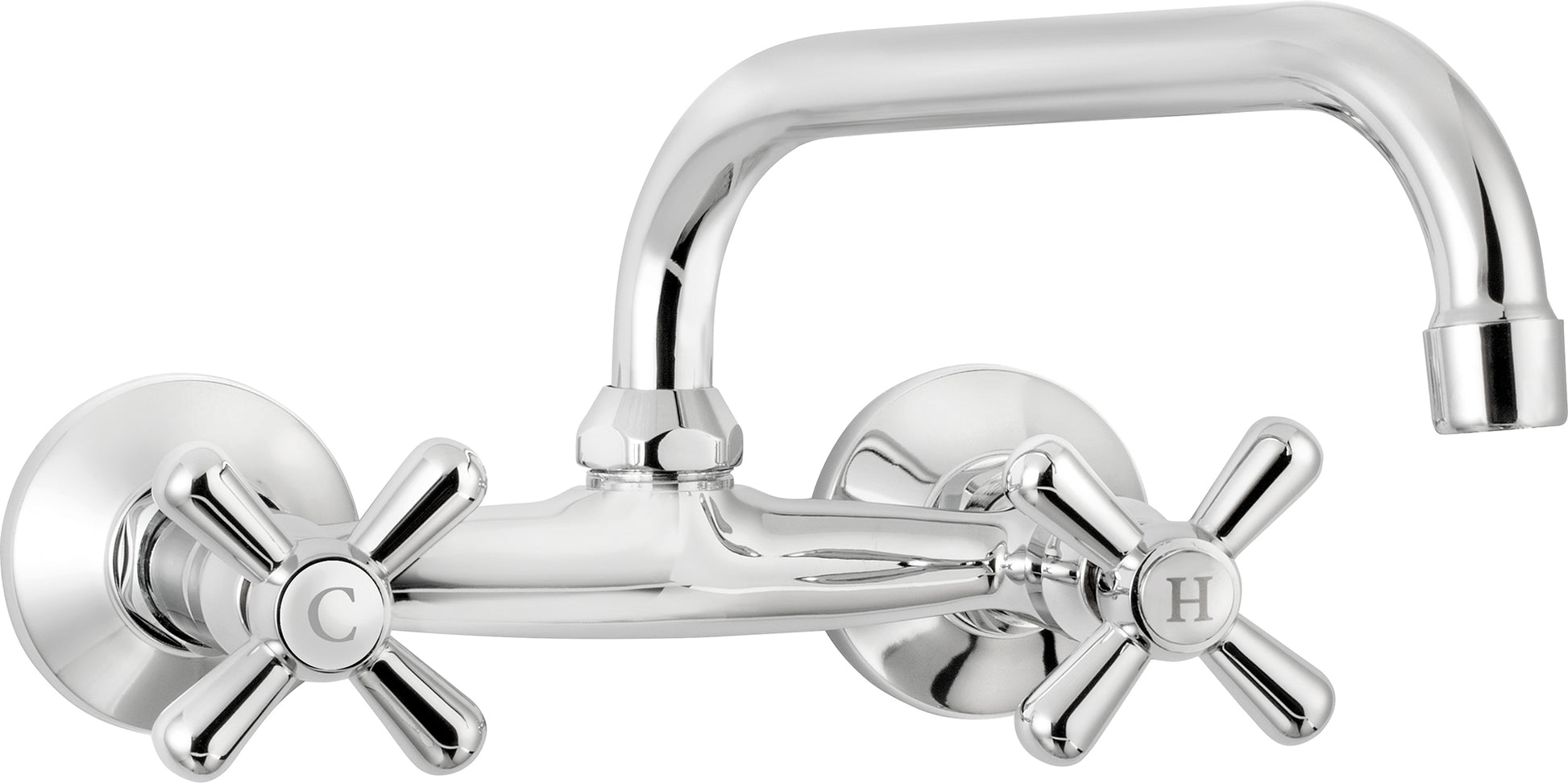 Washbasin tap, wall-mounted