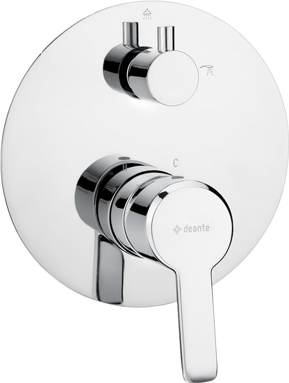 Shower mixer, concealed, with shower switch