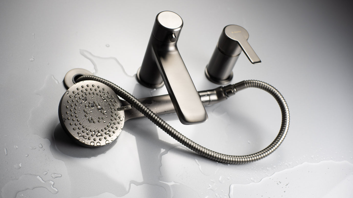 Bath mixer, 3-hole