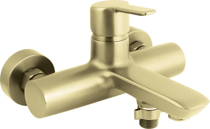 Bath mixer, wall-mounted