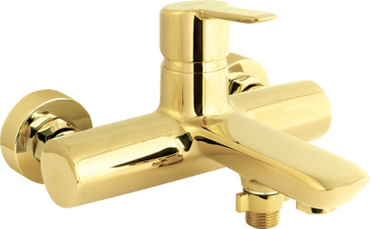 Bath mixer, wall-mounted
