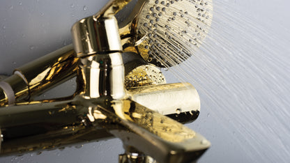 Bath mixer, wall-mounted