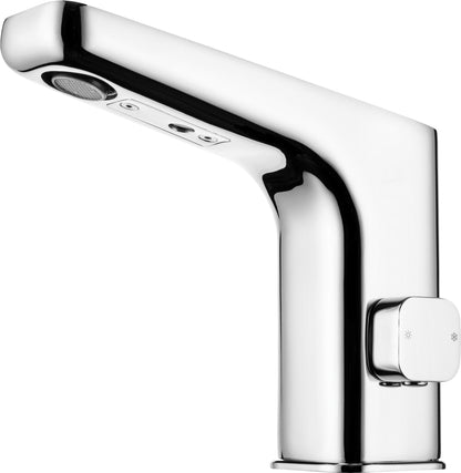 Washbasin tap, contactless, with temperature control - 4xAA