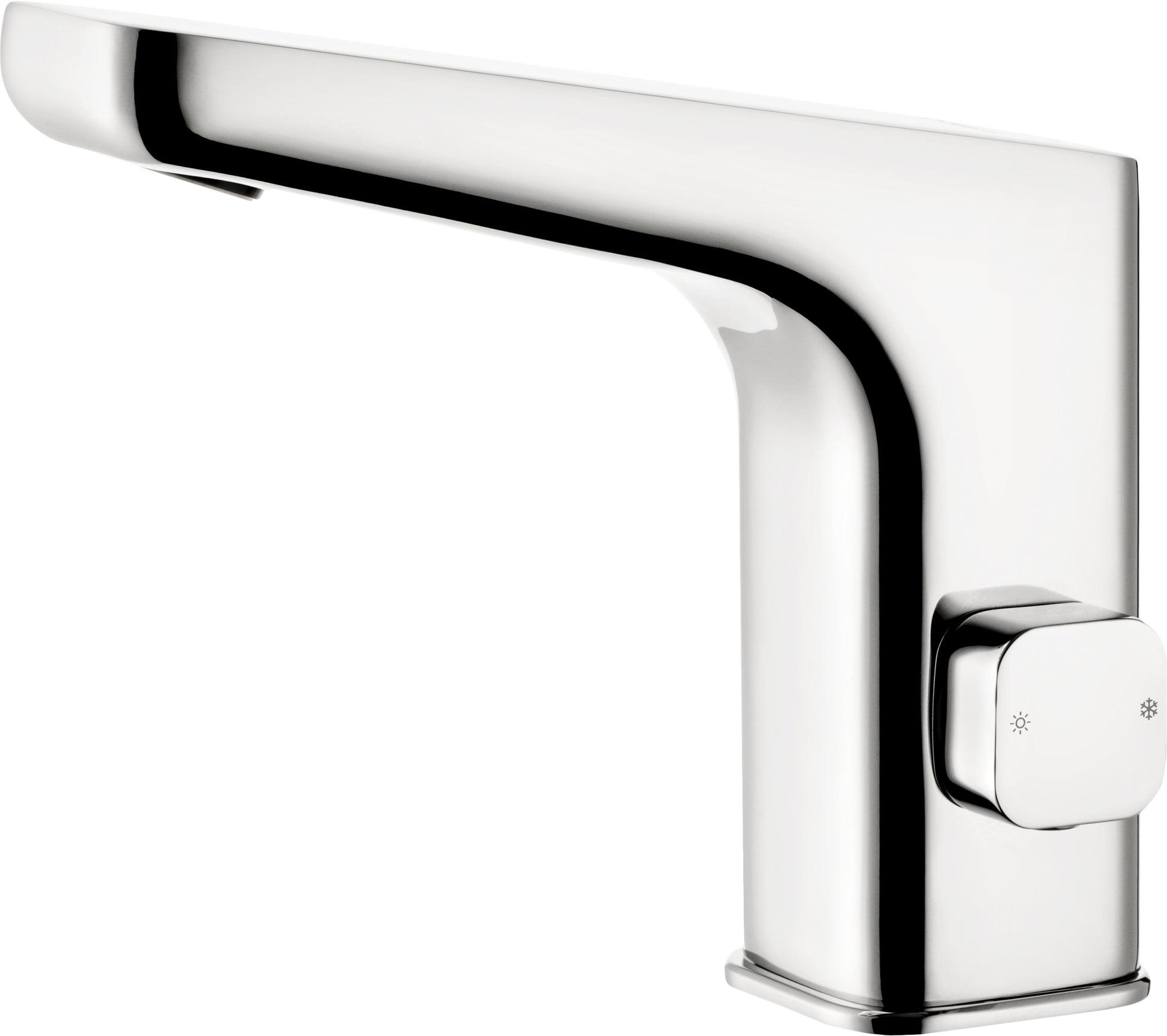 Washbasin tap, contactless, with temperature control - 4xAA
