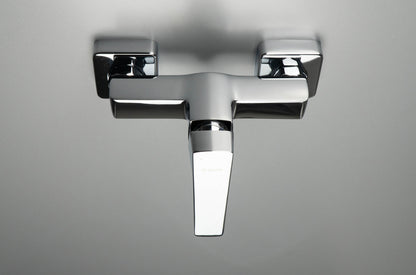 Shower mixer, wall-mounted