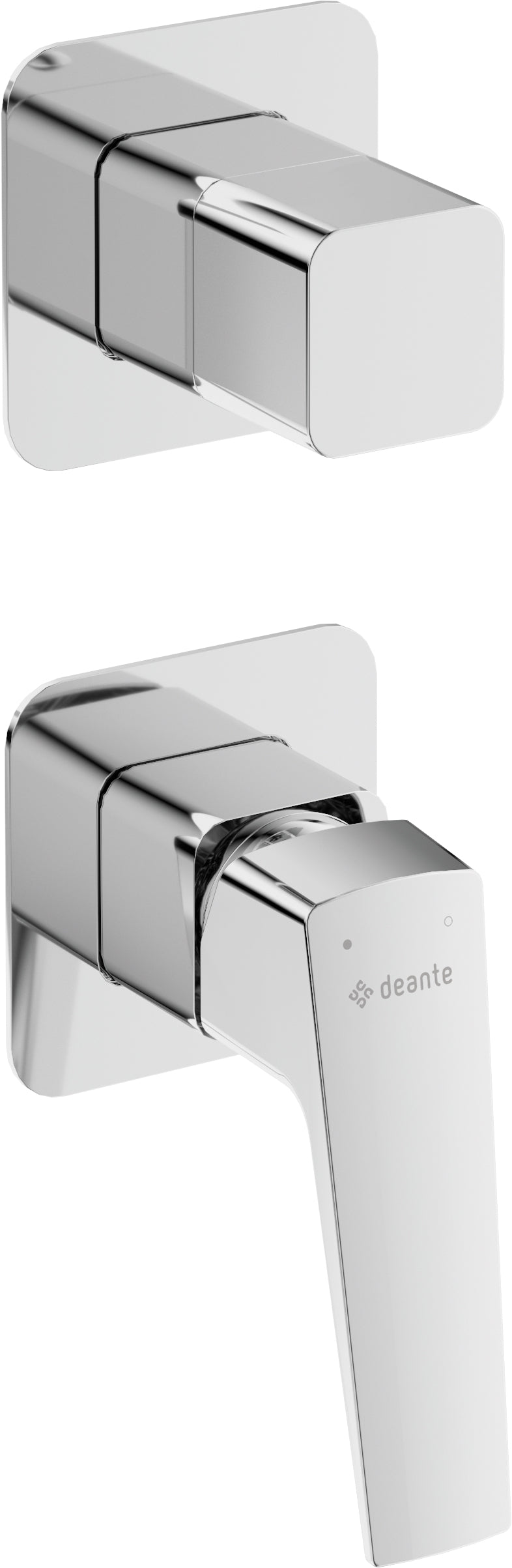 Shower mixer, concealed, with shower switch