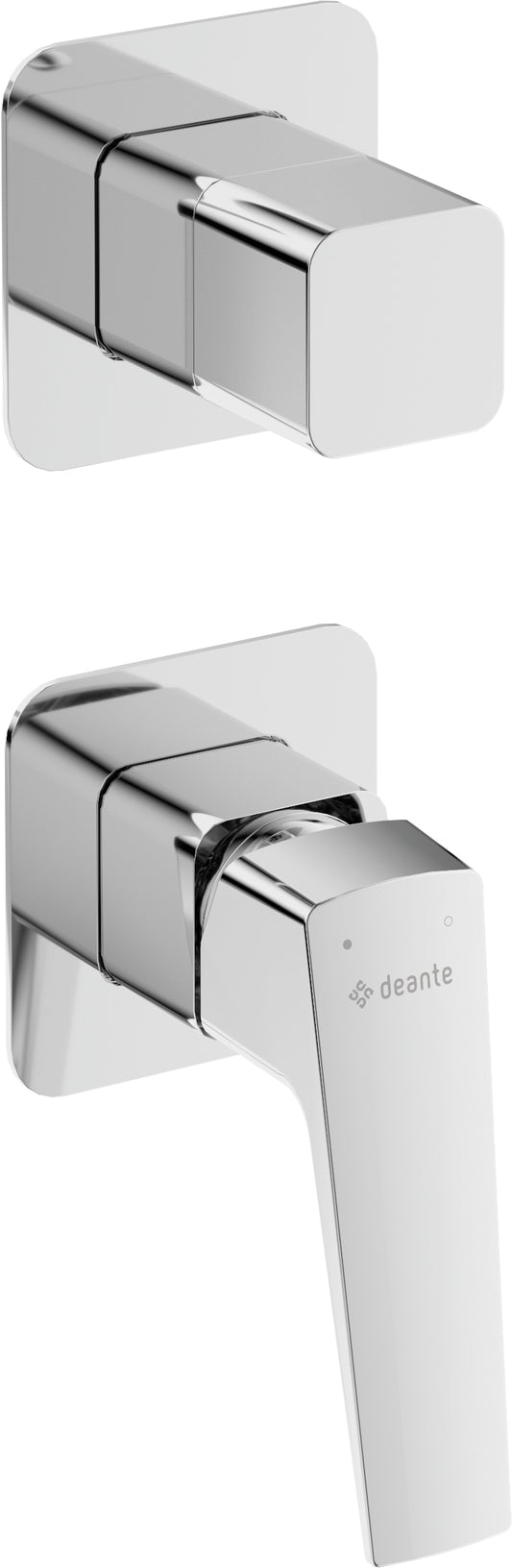 Shower mixer, concealed, with shower switch