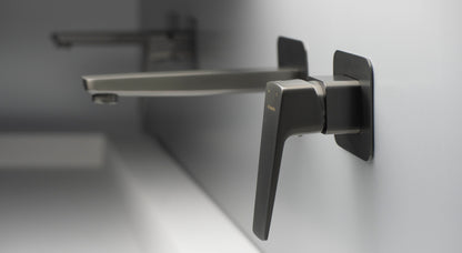 Granite washbasin, countertop - with cover plate