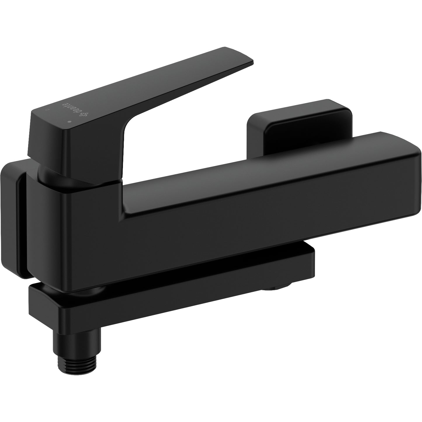 Bath mixer, wall-mounted - with foldable spout