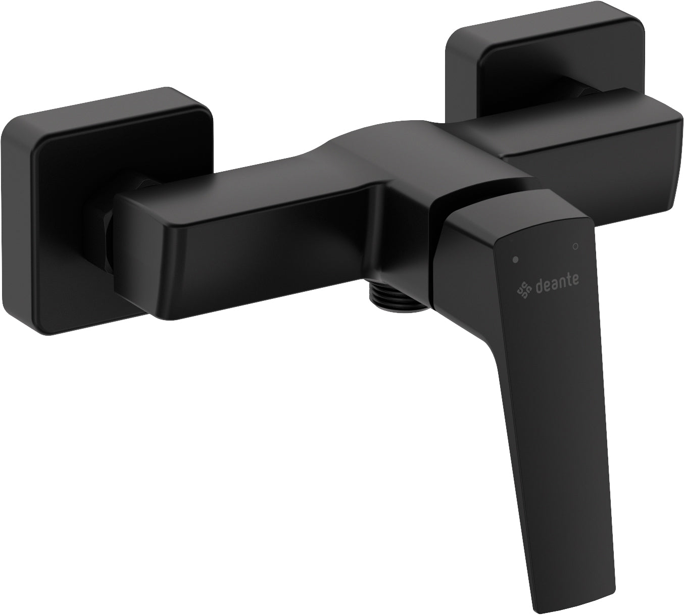 Shower mixer, wall-mounted