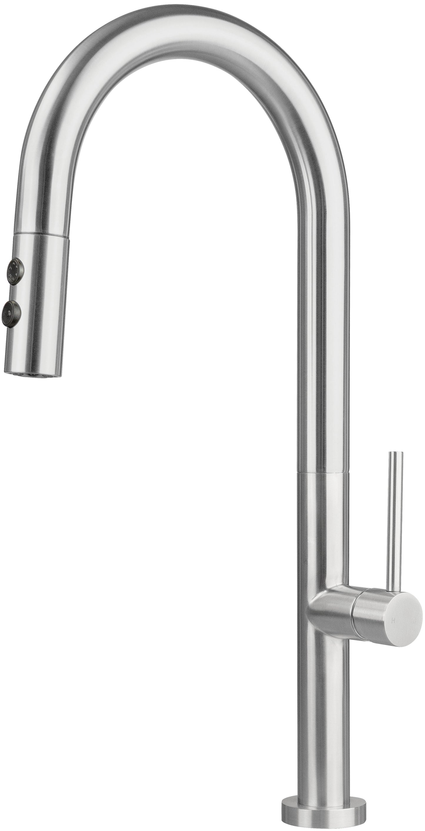 Kitchen tap, with pull-out spout - 2 stream types