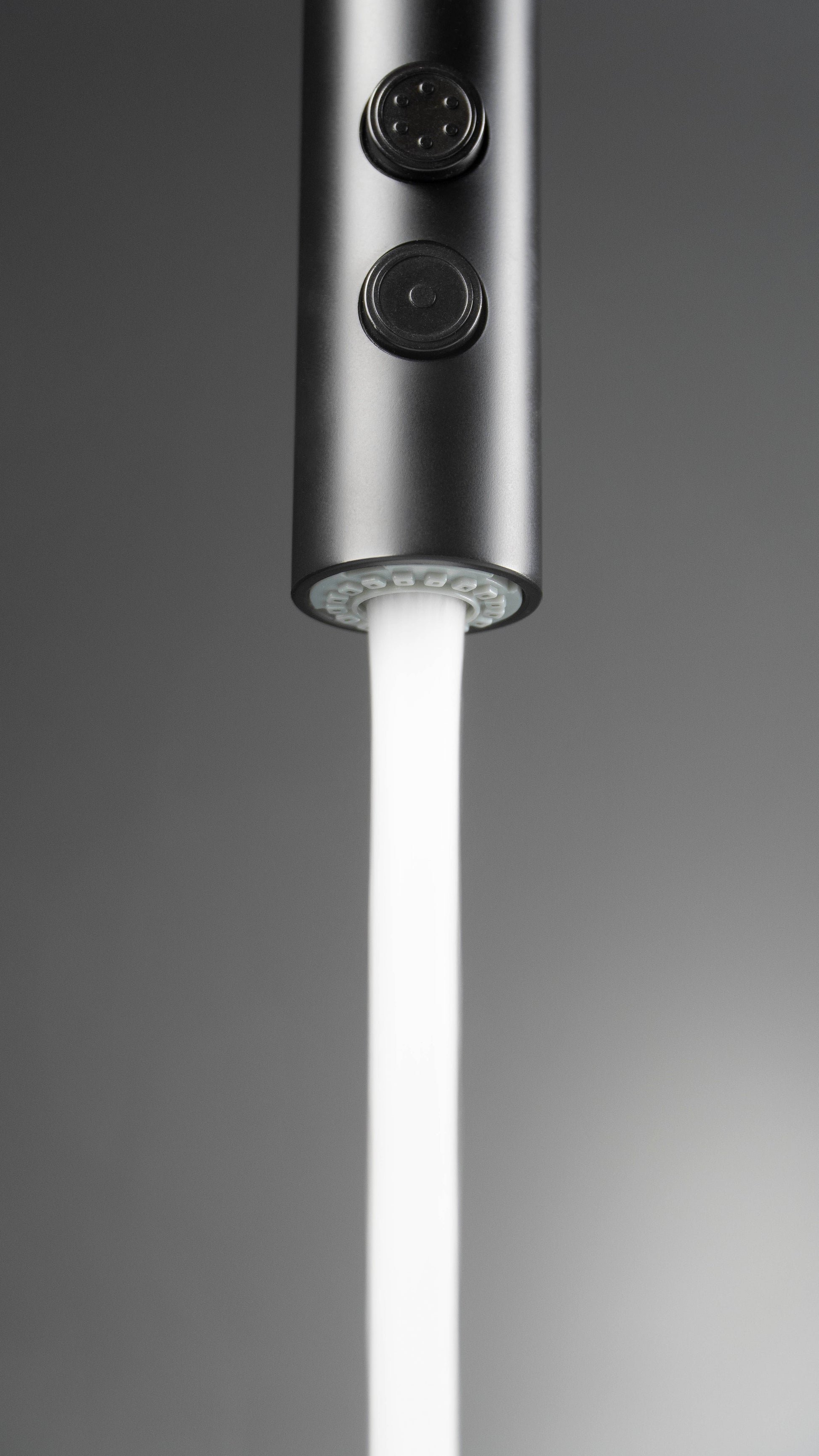 Kitchen tap, with pull-out spout - 2 stream types