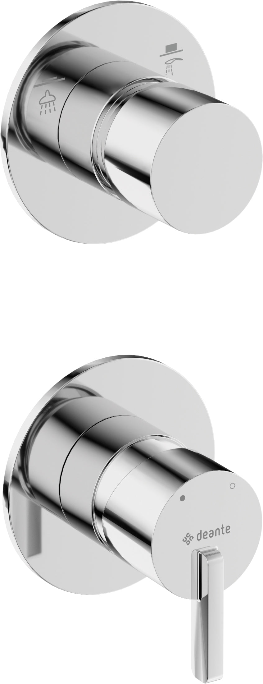 Shower mixer, with shower switch