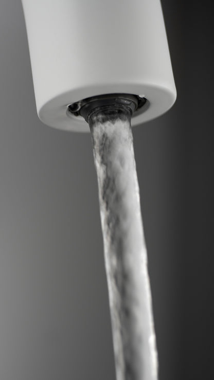 Bath mixer, freestanding, with shower set