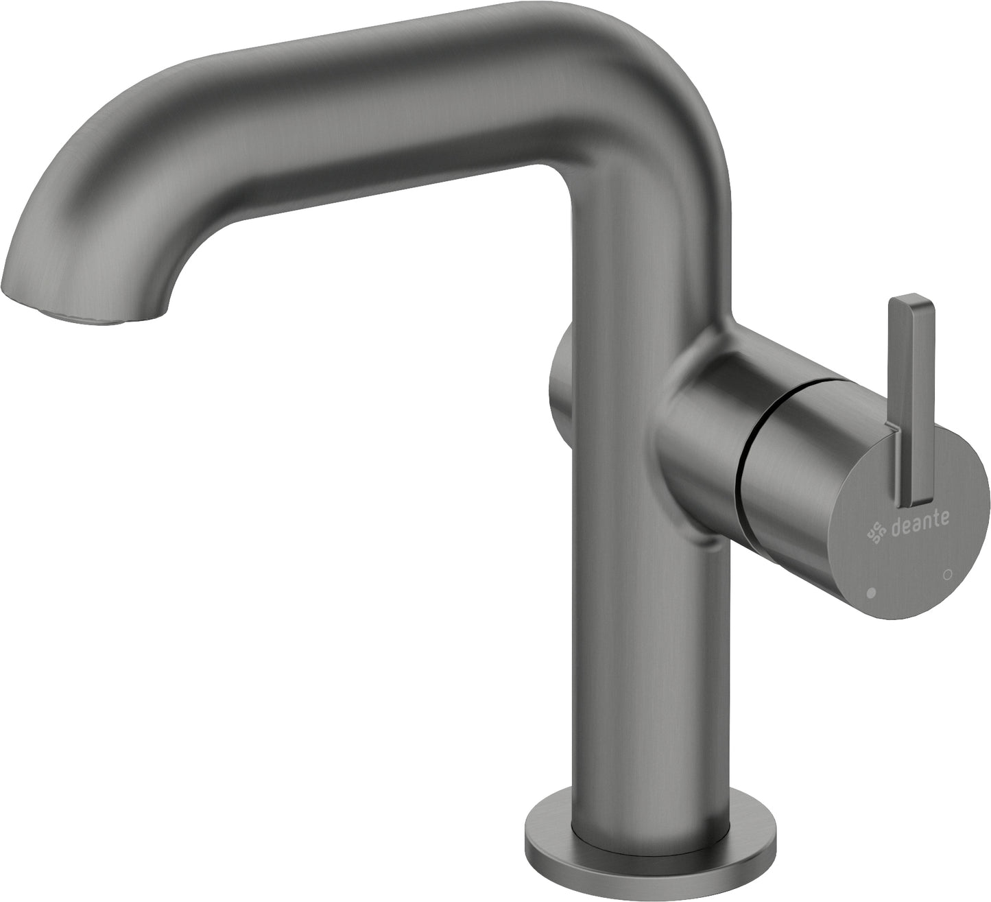 Washbasin tap, with rectangular spout