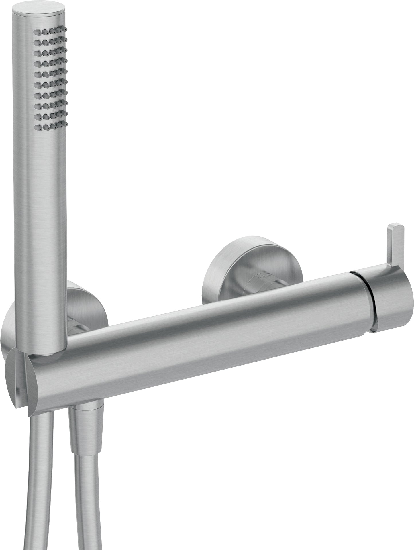Shower mixer, with shower set