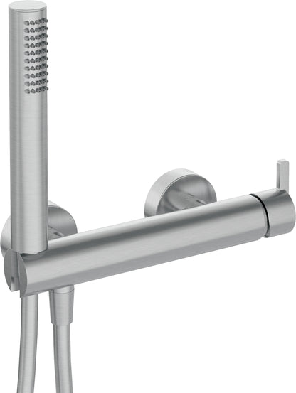 Shower mixer, with shower set