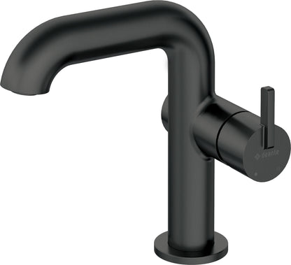 Washbasin tap, with rectangular spout