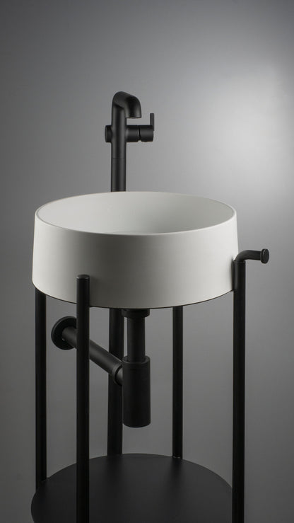 Washbasin tap, freestanding