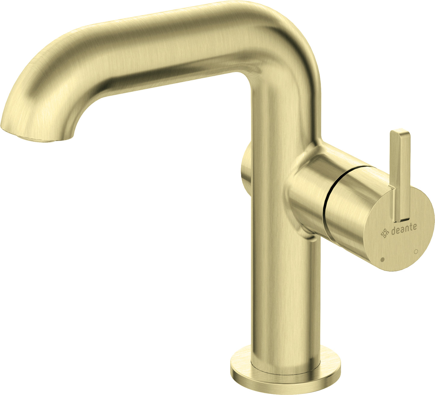 Washbasin tap, with rectangular spout