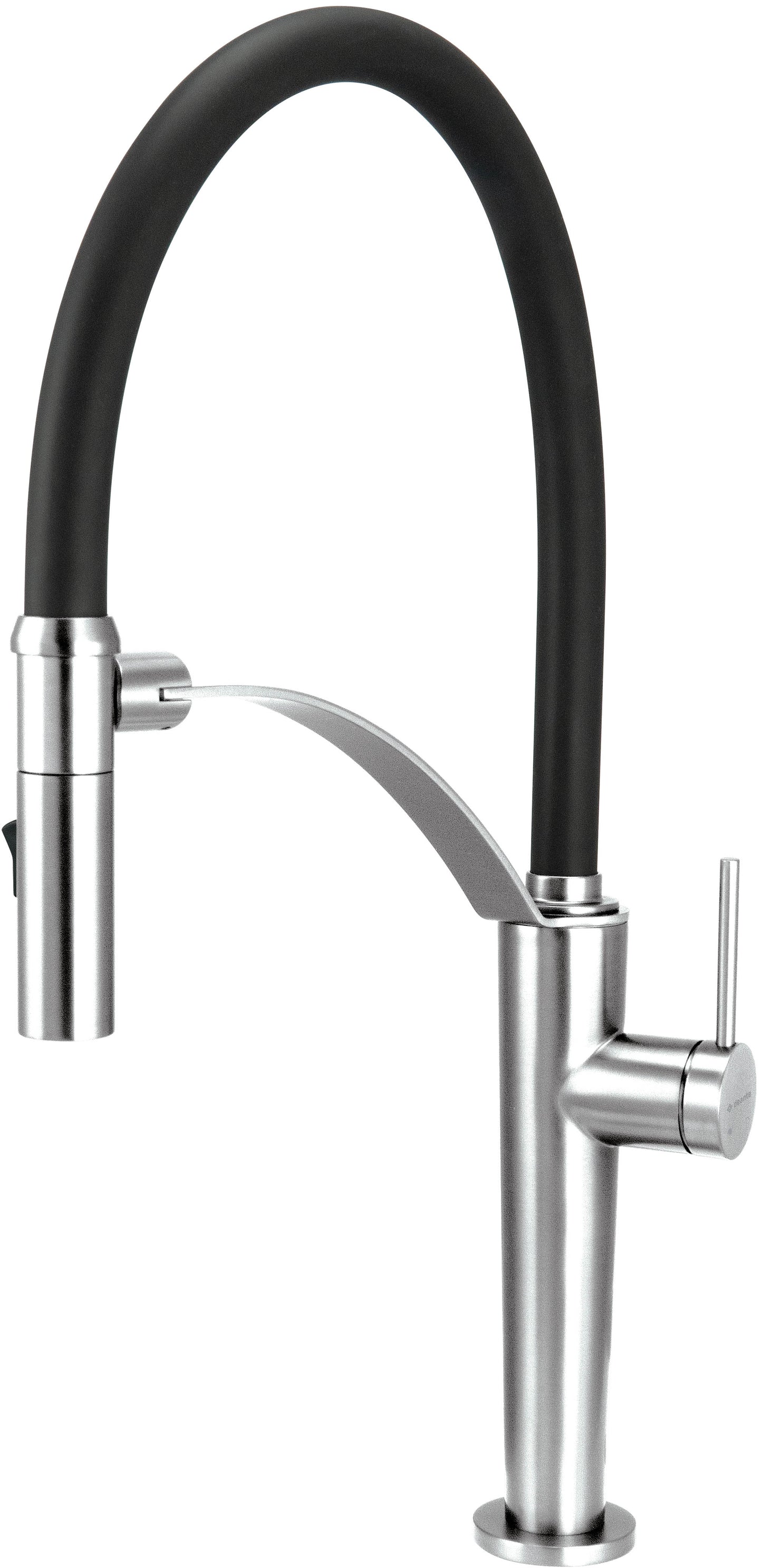 Kitchen tap, with elastic spout - 2 stream types