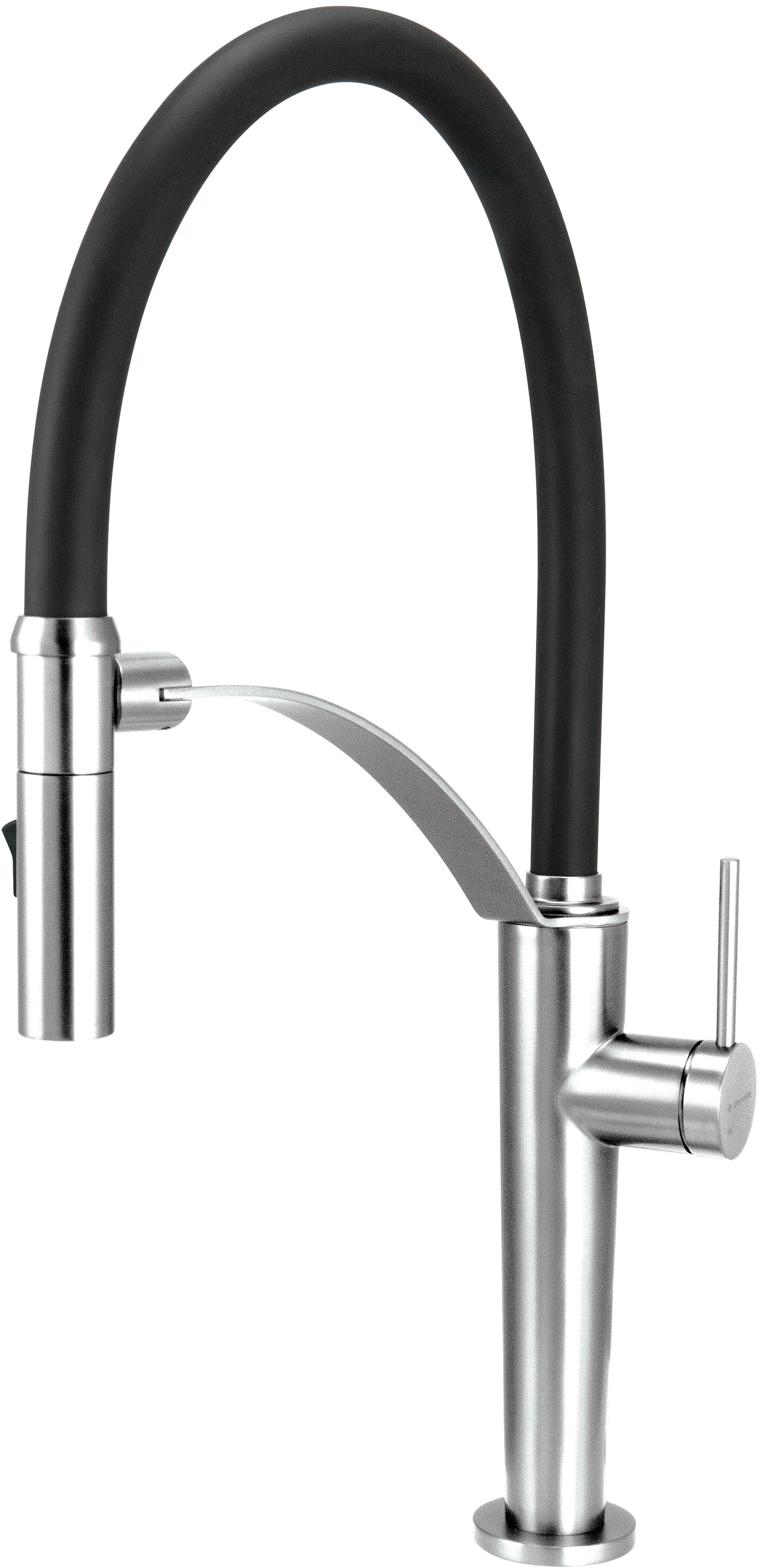 Kitchen tap, with elastic spout - 2 stream types