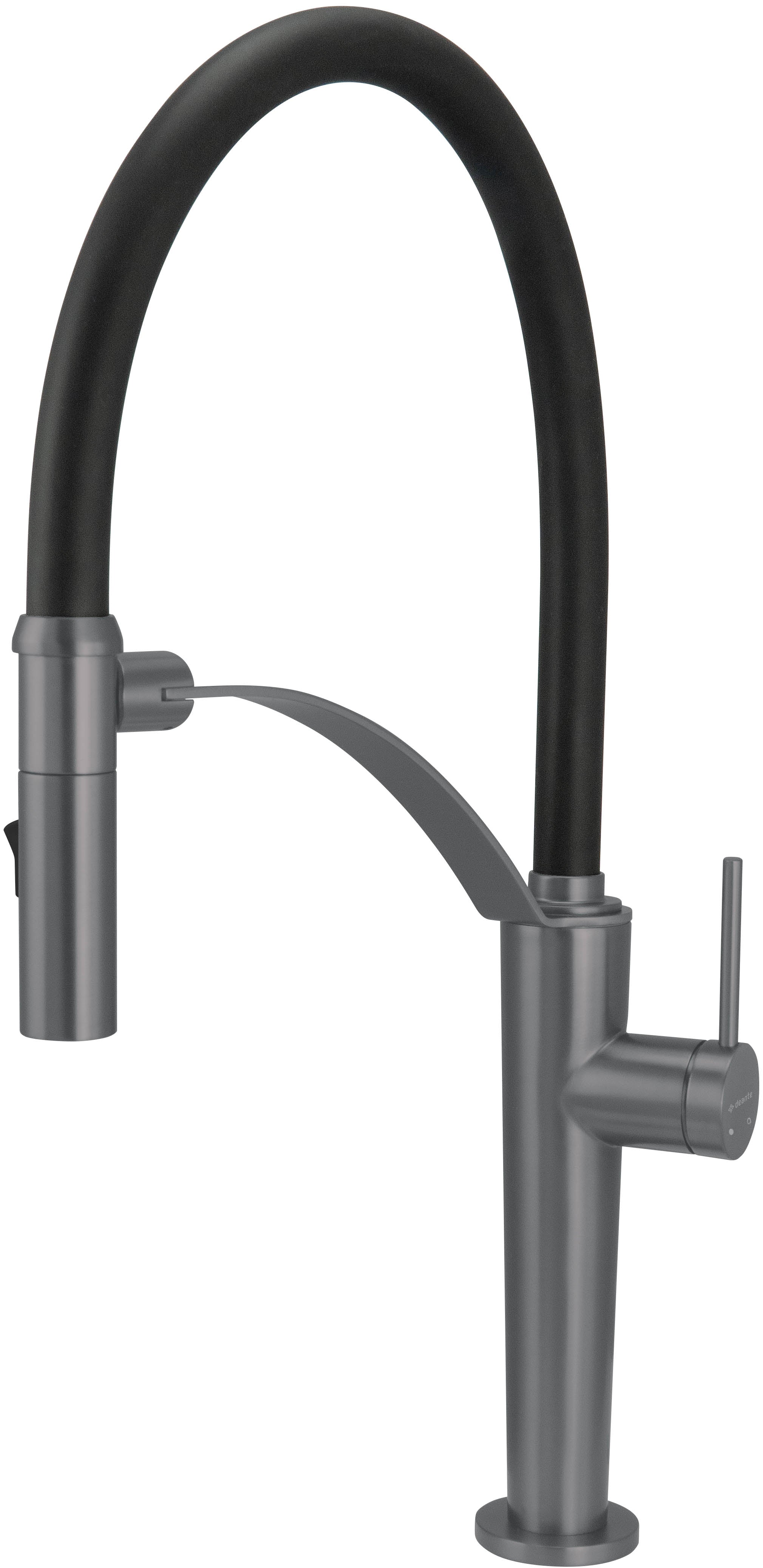 Kitchen tap, with elastic spout - 2 stream types