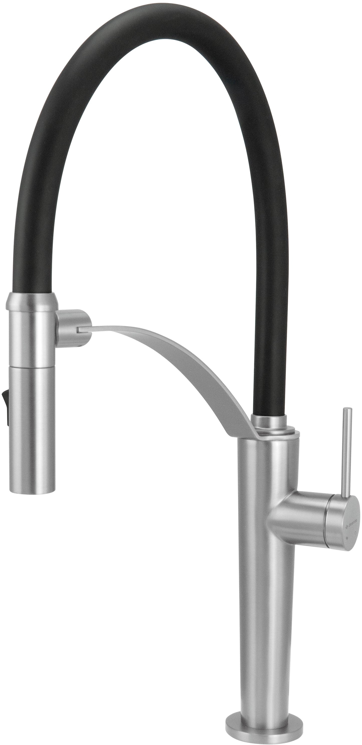 Kitchen tap, with elastic spout - 2 stream types