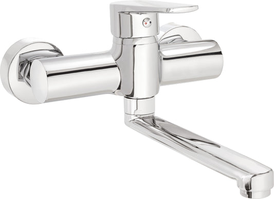Washbasin tap, wall-mounted