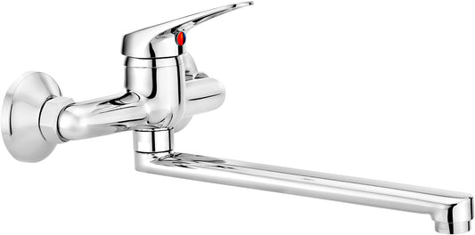 Kitchen tap, wall-mounted