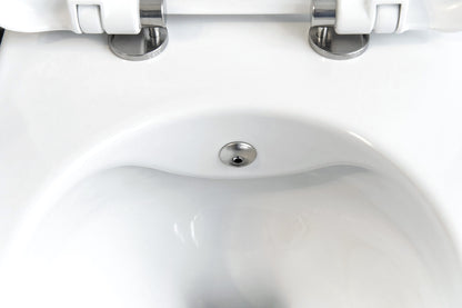 Toilet bowl, with bidet function - with mixer tap
