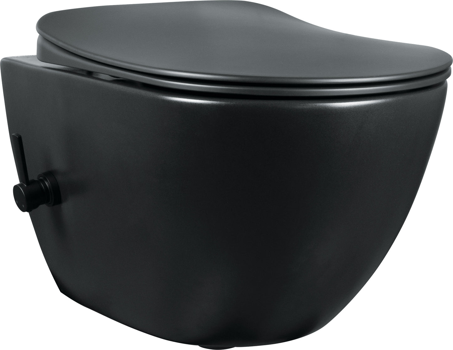 Toilet bowl, with bidet function - with mixer tap