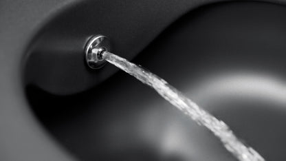 Toilet bowl, with bidet function - with mixer tap