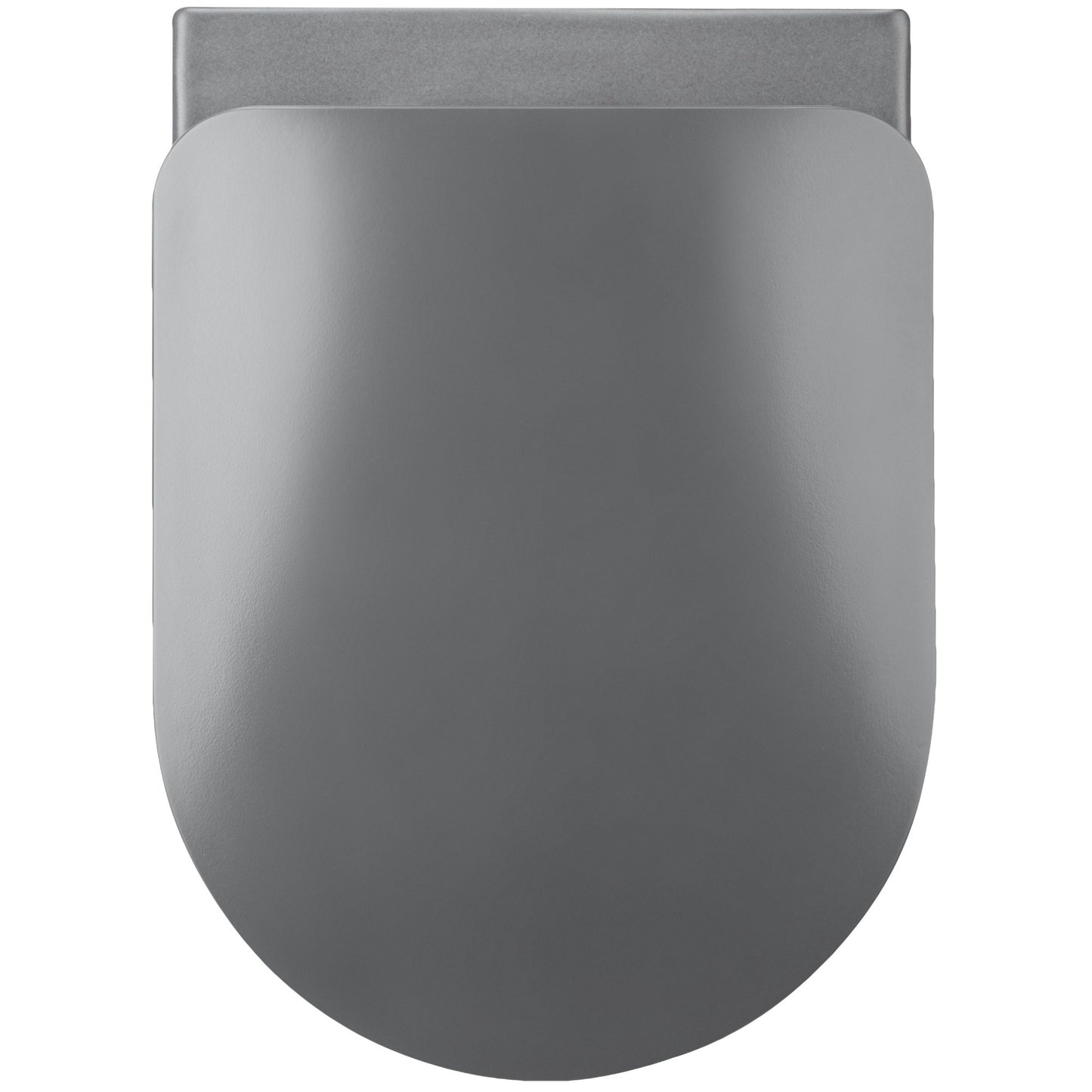 Toilet seat, slim, soft-closing
