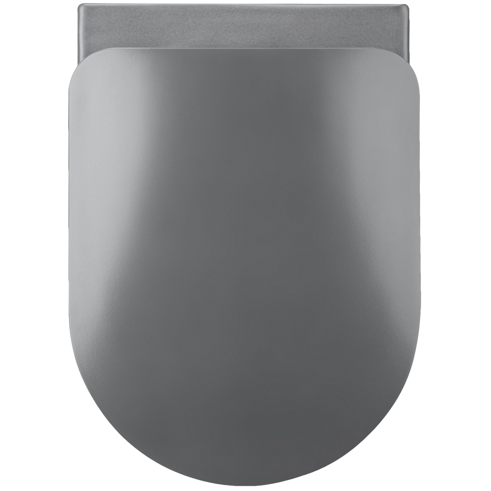 Toilet seat, slim, soft-closing