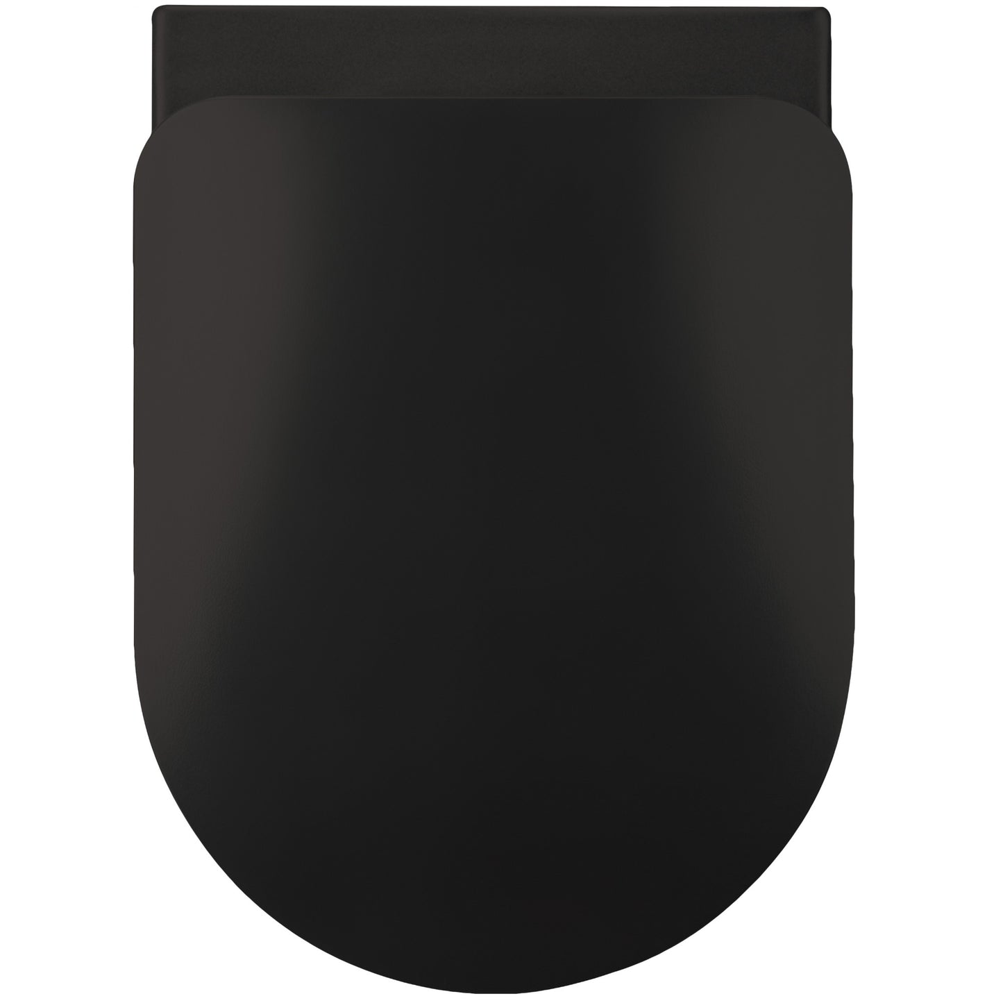 Toilet seat, slim, soft-closing