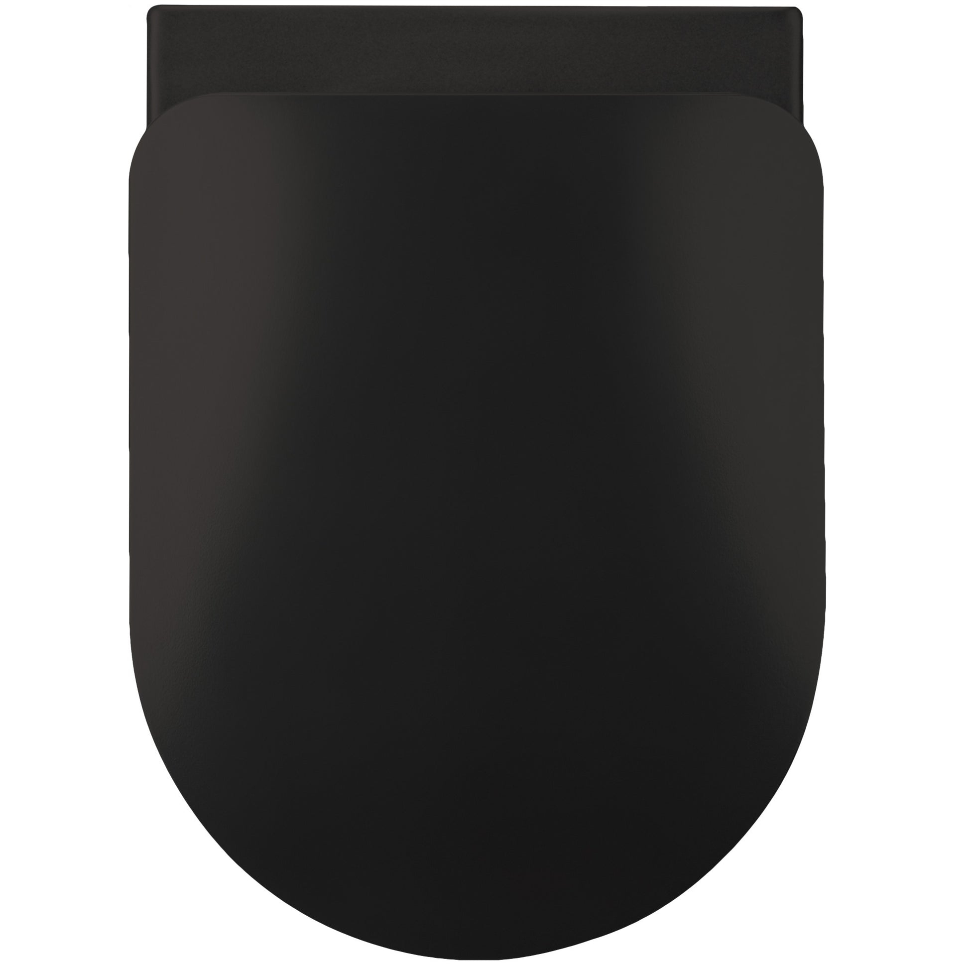 Toilet seat, slim, soft-closing