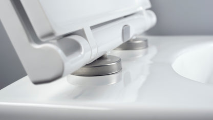 Toilet bowl, with seat, rimless - Swirl flushing