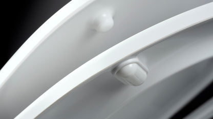 Toilet bowl, with seat, rimless - Swirl flushing