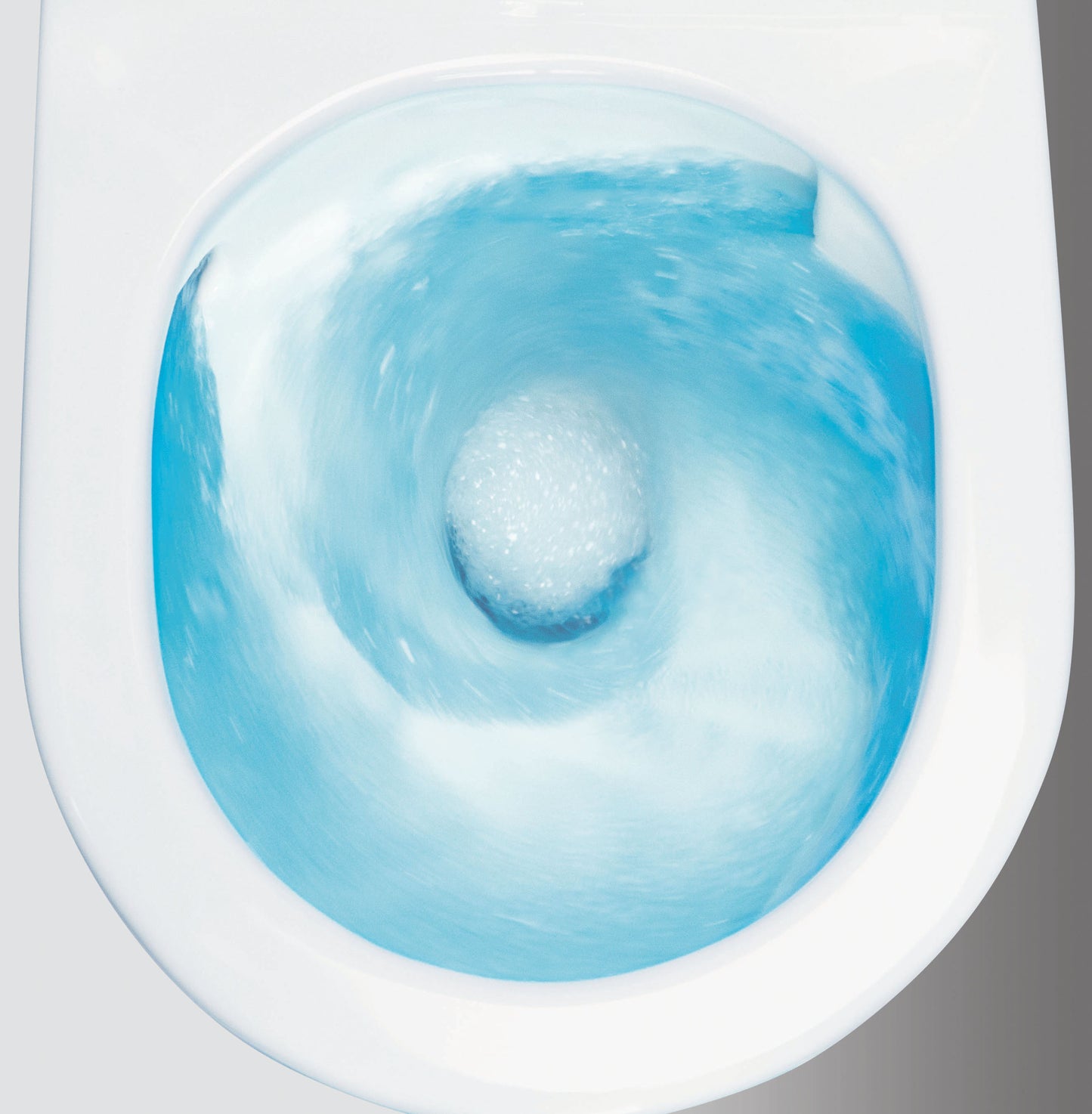 Toilet bowl, with seat, rimless - Swirl flushing