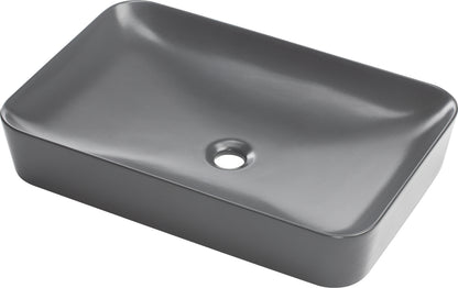 Ceramic washbasin, countertop - 60x40 cm