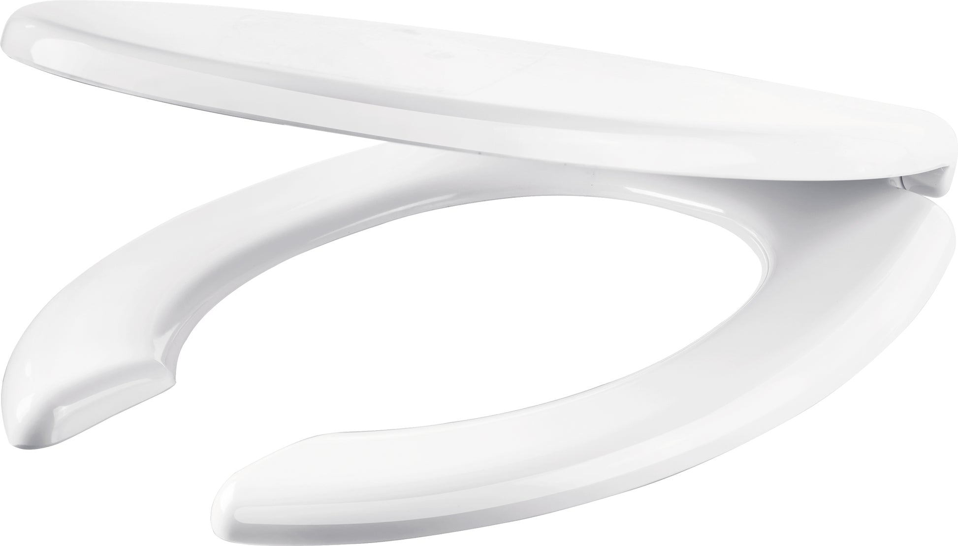 Toilet seat, soft-closing